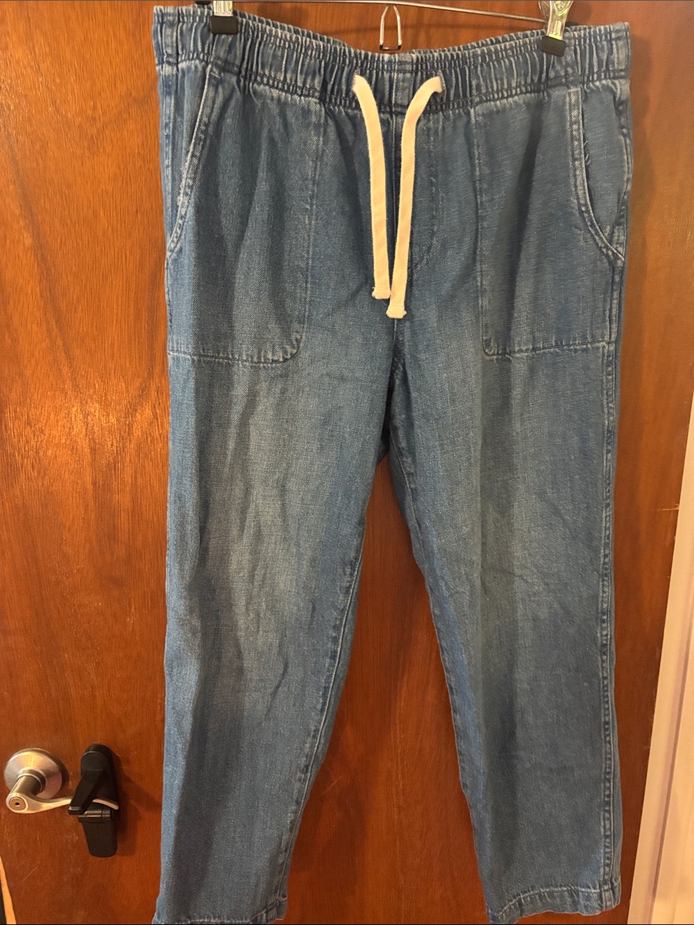 GAP Relaxed Drawstring Blue Women's Jeans